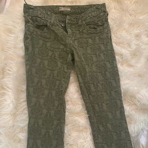 Free People Textured Jeans